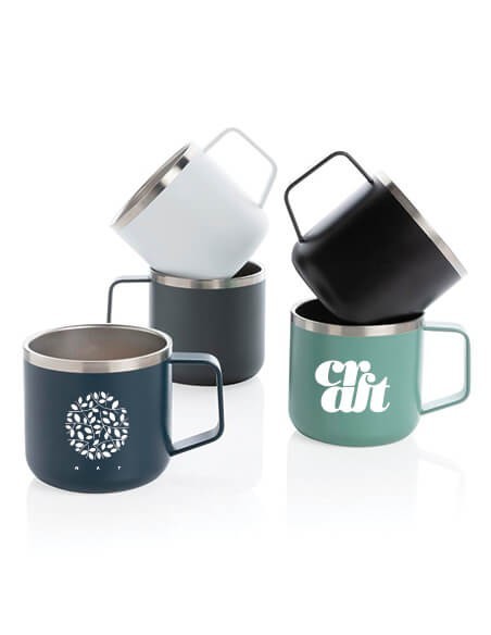 Tazas metálicas personalizadas
