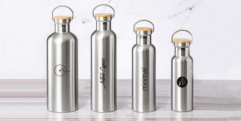 Botellas personalizadas perfectas para el gym, la oficina y todas